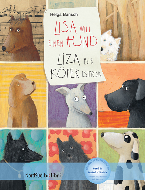 Lisa will einen Hund /Liza bir köpek istiyor - Helga Bansch