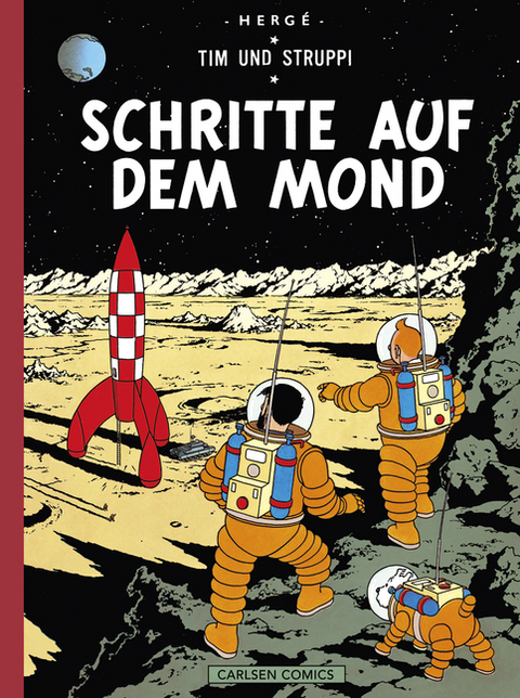 Tim & Struppi Farbfaksimile, Band 16: Schritte auf dem Mond -  Hergé