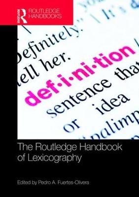 Routledge Handbook of Lexicography - 