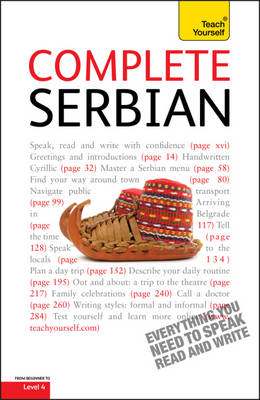 Complete Serbian Beginner to Intermediate Book and Audio Course - David Norris, Vladislava Ribnikar