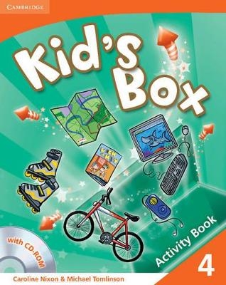 Kid's Box Level 4 Activity Book with CD-ROM - Caroline Nixon, Michael Tomlinson