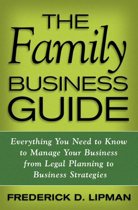 The Family Business Guide - F. Lipman