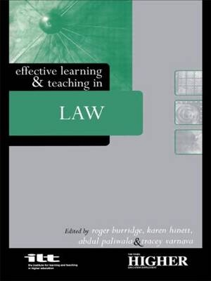 Effective Learning and Teaching in Law - 