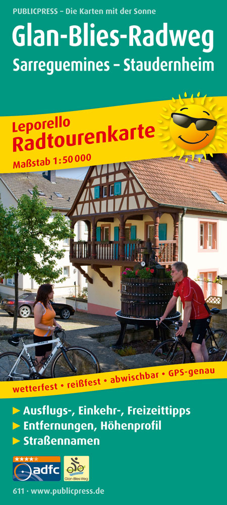 Glan-Blies-Radweg, Sarreguemines - Staudernheim