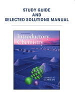 Study Guide & Selected Solutions Manual for Introductory Chemistry - Charles H. Corwin