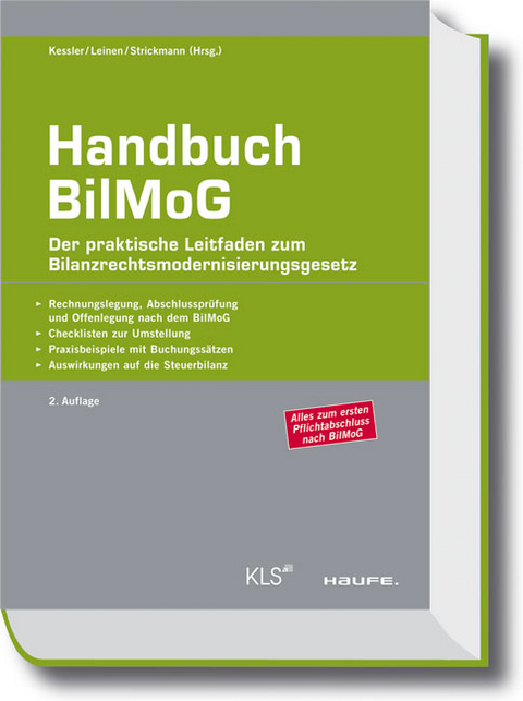 Handbuch BilMoG - Harald Kessler, Markus Leinen, Michael Strickmann