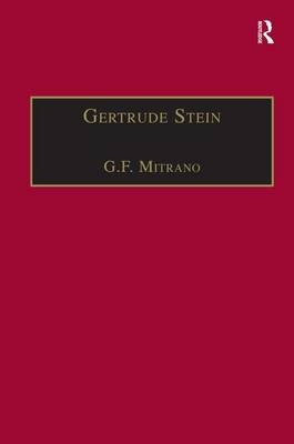 Gertrude Stein -  G.F. Mitrano