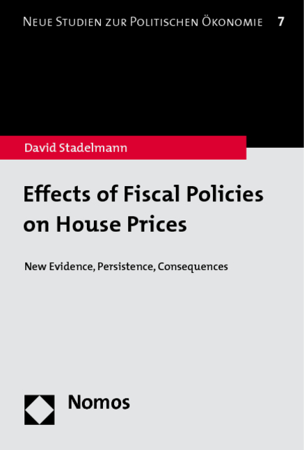 Effects of Fiscal Policies on House Prices - David Stadelmann