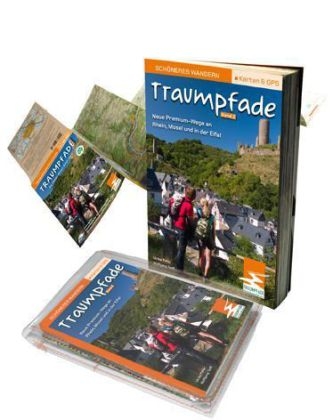 Traumpfade 2 Ergänzungs-Set - Pocketführer mit App-Anbindung, wasserfester Wanderkarte und Schutzhülle - Wolfgang Todt, Ulrike Poller