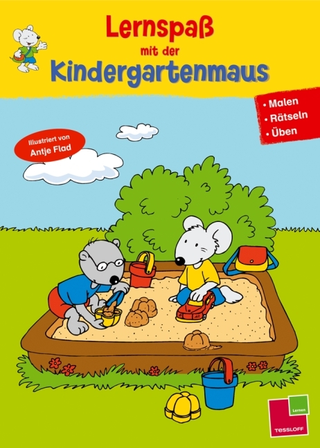 Lernspaß mit der Kindergartenmaus. Malen, Rätseln, Üben