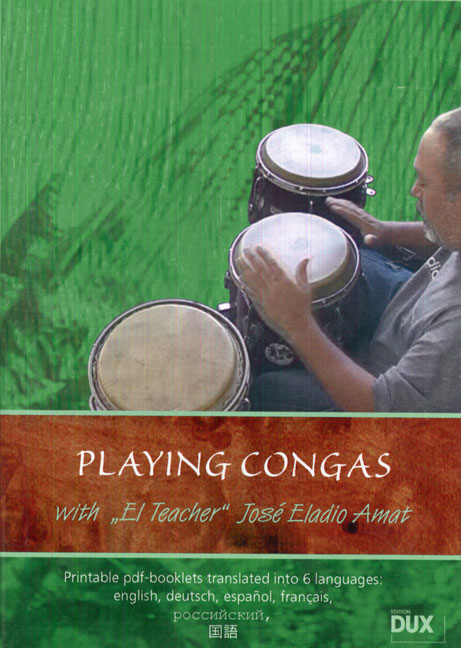Playing Congas - with El Teacher Jose Eladio Amat - 
