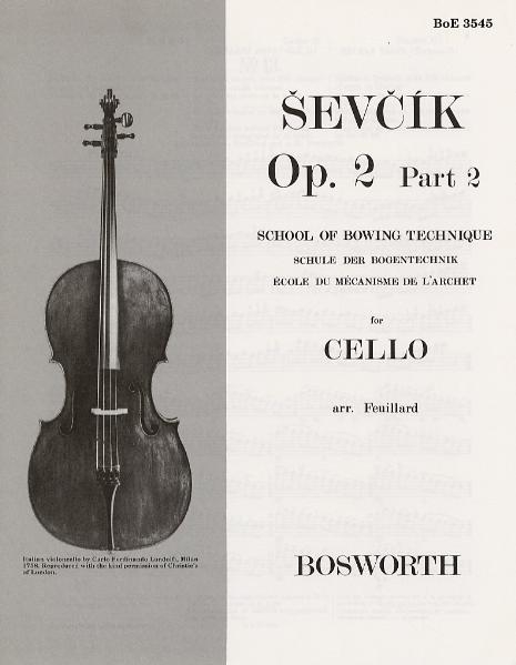 Sevcik Cello Sudies - Opus 2 Part 2 - Otokar Sevcik