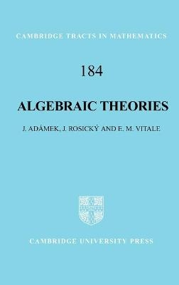 Algebraic Theories - J. Adámek, J. Rosický, E. M. Vitale