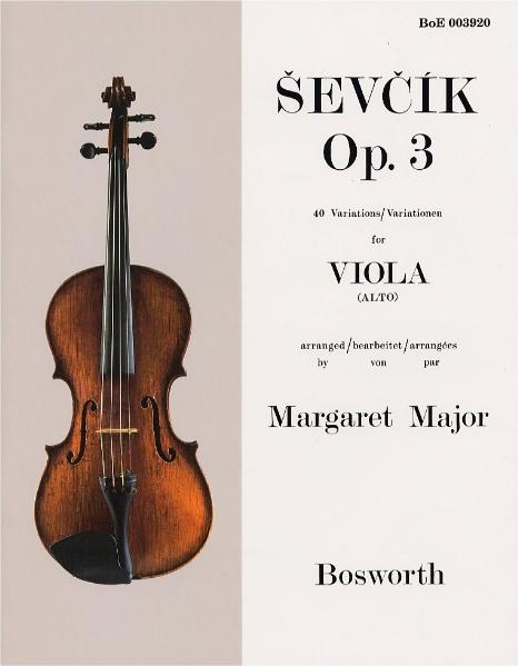 Sevcik Viola Sudies - Opus 3 - 