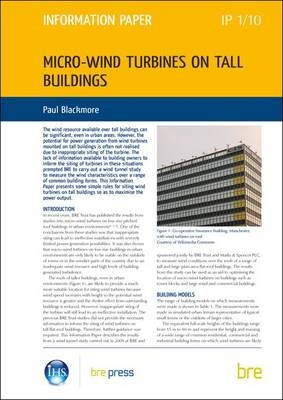 Micro-wind Turbines on Tall Buildings - Paul Blackmore