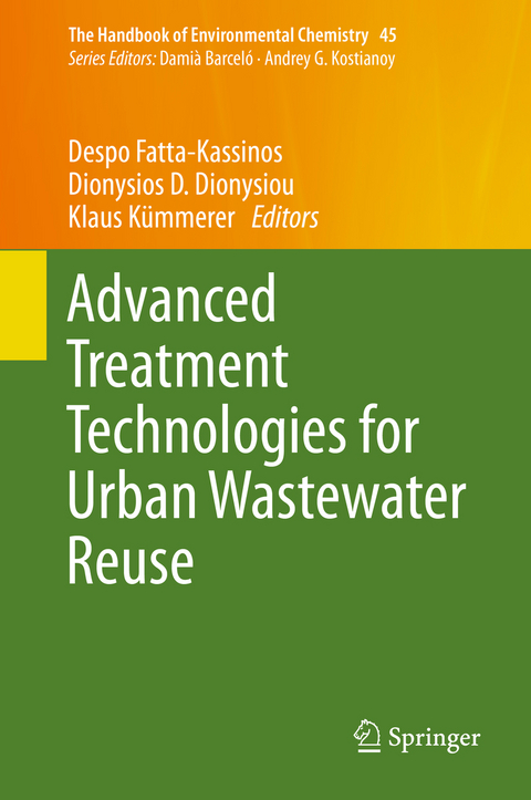 Advanced Treatment Technologies for Urban Wastewater Reuse - 