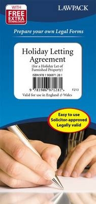 Holiday Letting Agreement