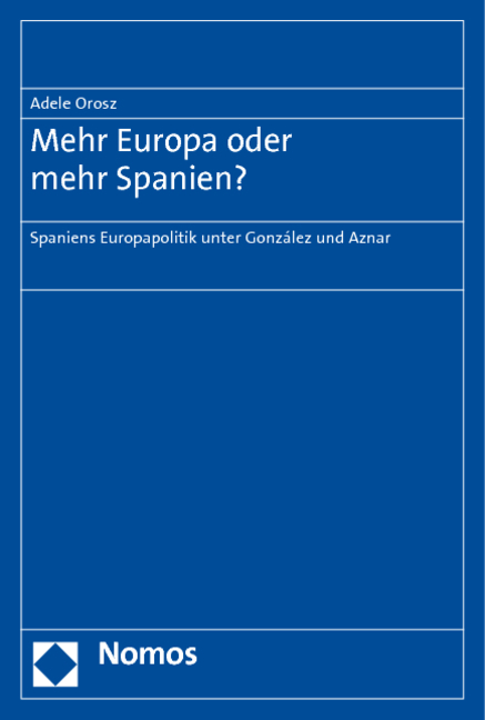 Mehr Europa oder mehr Spanien? - Adele Orosz