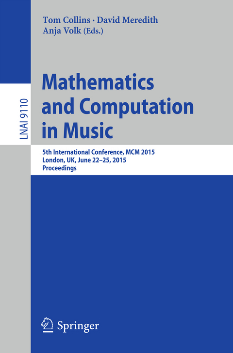 Mathematics and Computation in Music - 