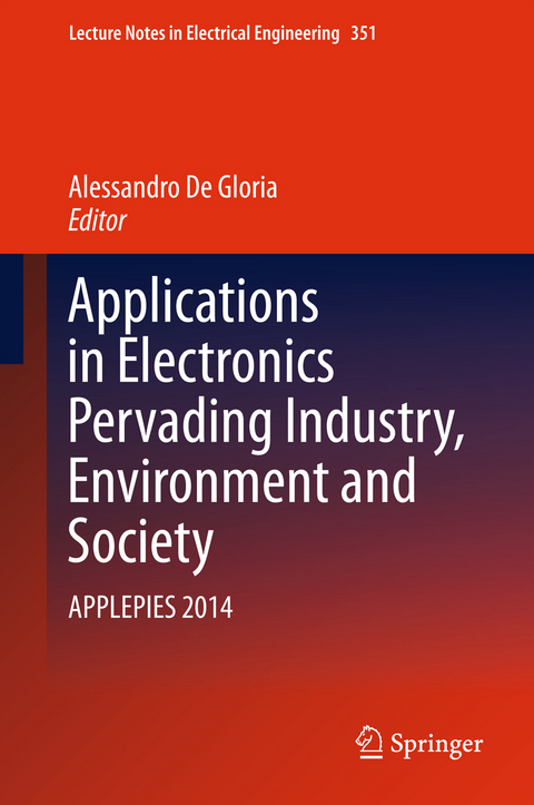 Applications in Electronics Pervading Industry, Environment and Society - 