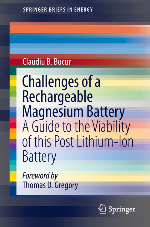 Challenges of a Rechargeable Magnesium Battery - Claudiu B. Bucur