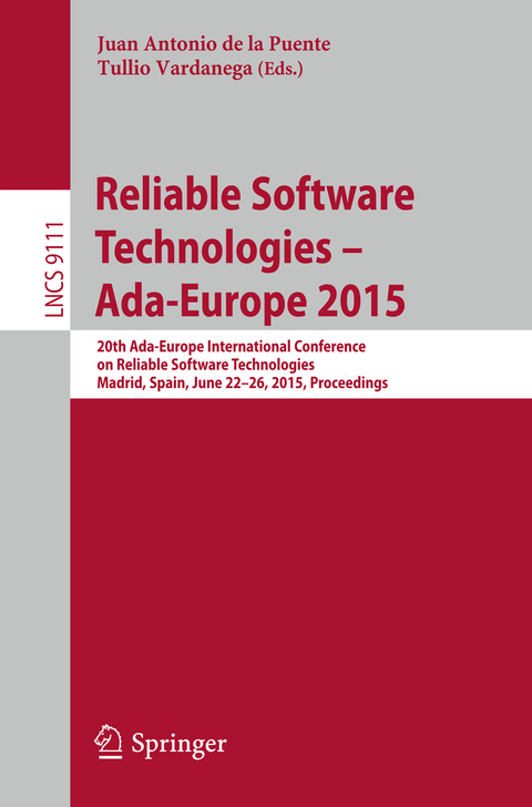 Reliable Software Technologies – Ada-Europe 2015 - 