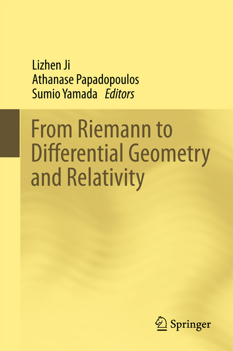 From Riemann to Differential Geometry and Relativity - 