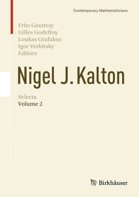 Nigel J. Kalton Selecta - 