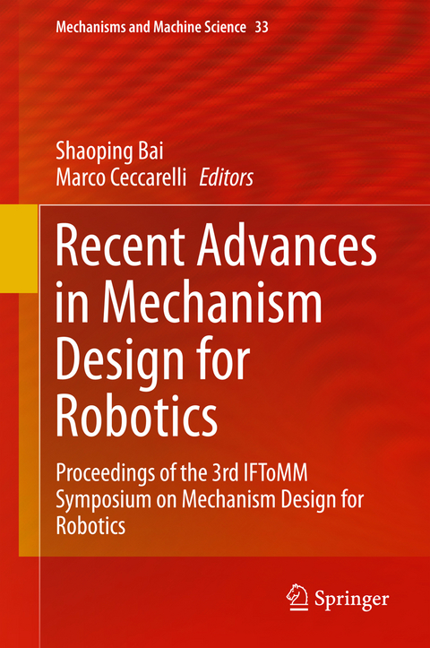 Recent Advances in Mechanism Design for Robotics - 