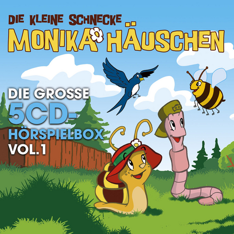 Die kleine Schnecke Monika Häuschen - Die große 5-CD Hörspielbox, Vol. 1 - Kati Naumann