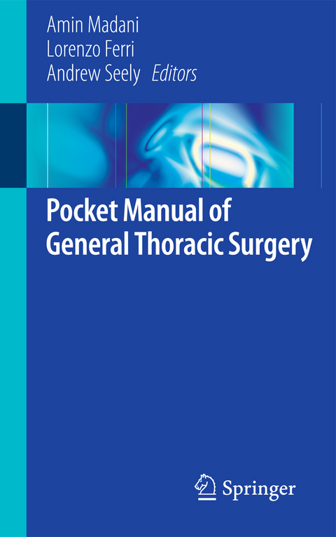 Pocket Manual of General Thoracic Surgery - 