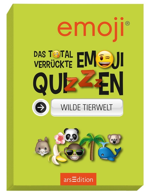 Das total verrückte emoji-Quizzen – Wilde Tierwelt