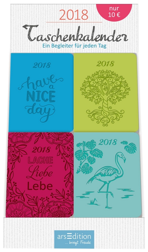 Display Leder-Buchkalender 2018