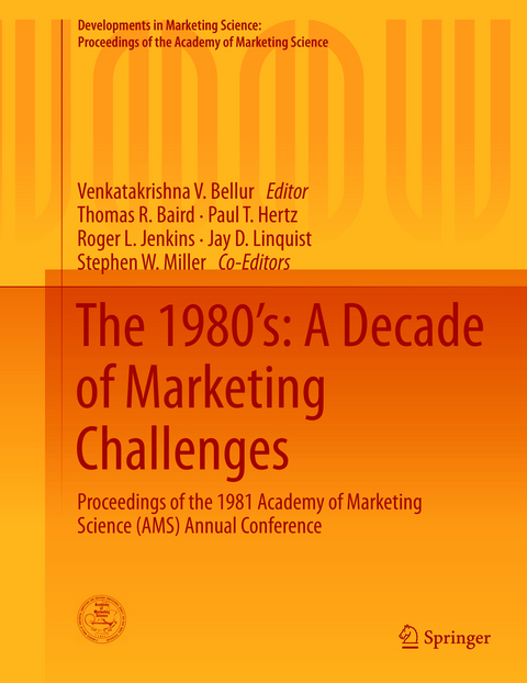 The 1980’s: A Decade of Marketing Challenges - 