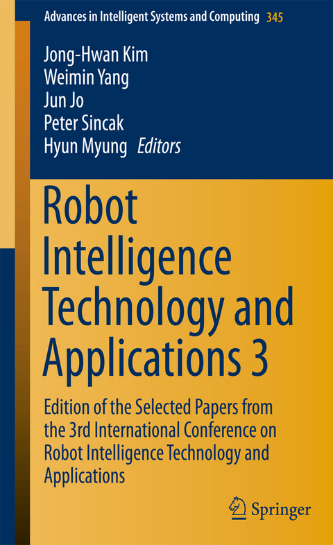 Robot Intelligence Technology and Applications 3 - 