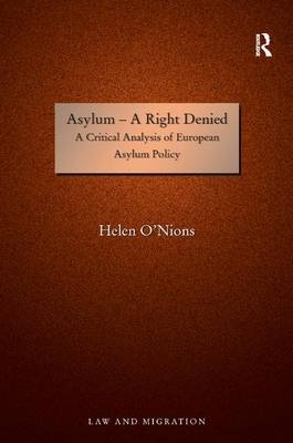 Asylum - A Right Denied -  Helen O'nions