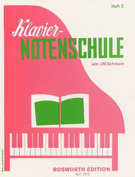 Klavier-Notenschule Heft 2 - 