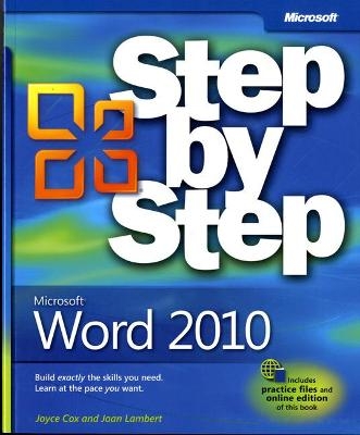 Microsoft Word 2010 Step by Step - Joan Lambert, Joyce Cox