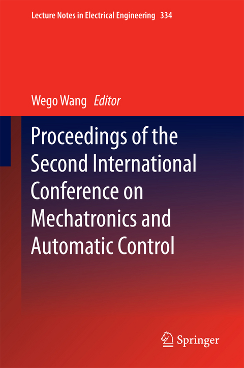 Proceedings of the Second International Conference on Mechatronics and Automatic Control - 