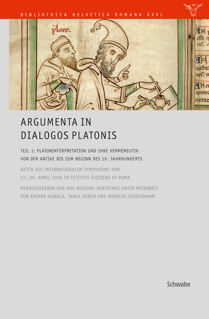 Argumenta in dialogos Platonis - 