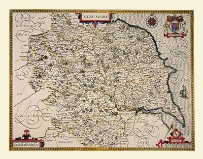 John Speed Map of Yorkshire 1611 - John Speed