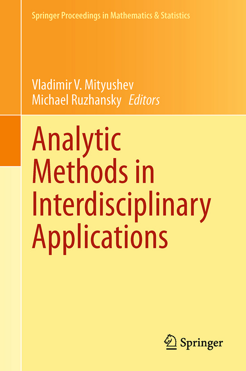 Analytic Methods in Interdisciplinary Applications - 