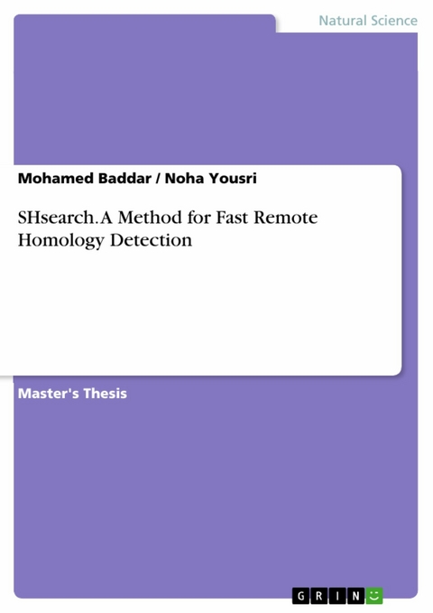 SHsearch. A Method for Fast Remote Homology Detection - Mohamed Baddar, Noha Yousri