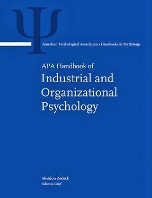 APA Handbook of Industrial and Organizational Psychology - 