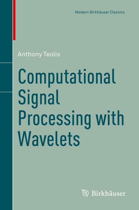 Computational Signal Processing with Wavelets - Anthony Teolis