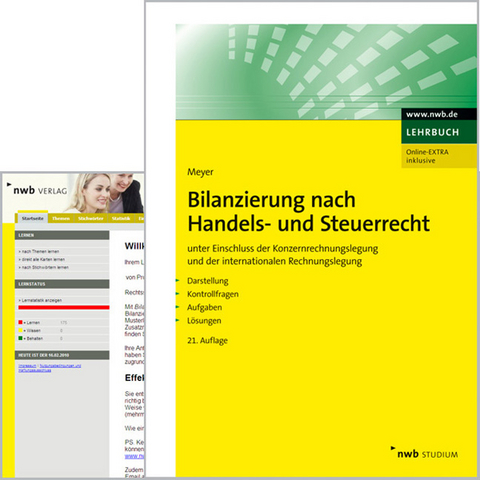 Paket Bilanzierung nach Handels- und Steuerrecht und BilanzTraining online - Claus Meyer