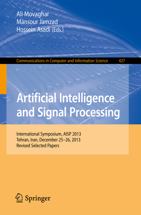 Artificial Intelligence and Signal Processing - 