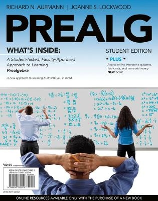 PREALG (with Review Cards and Mathematics CourseMate with eBook Printed Access Card) - Joanne Lockwood, Richard Aufmann