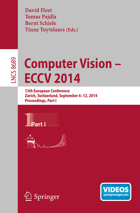 Computer Vision -- ECCV 2014 - 