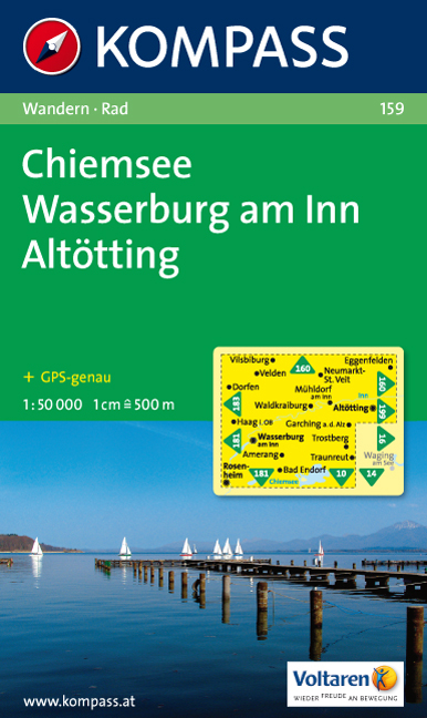 Chiemsee - Wasserburg am Inn - Altötting